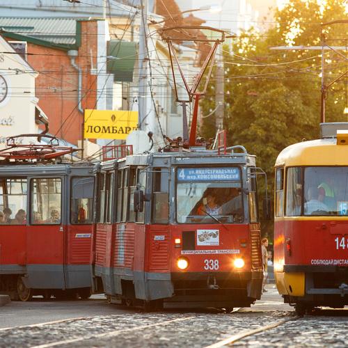 Город В Золотой Вечерней Дремоте