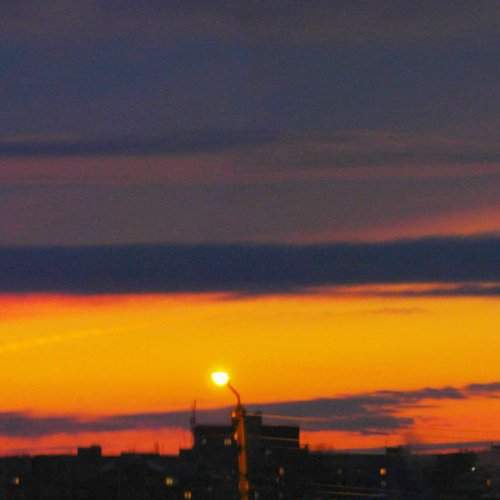 Городской закат