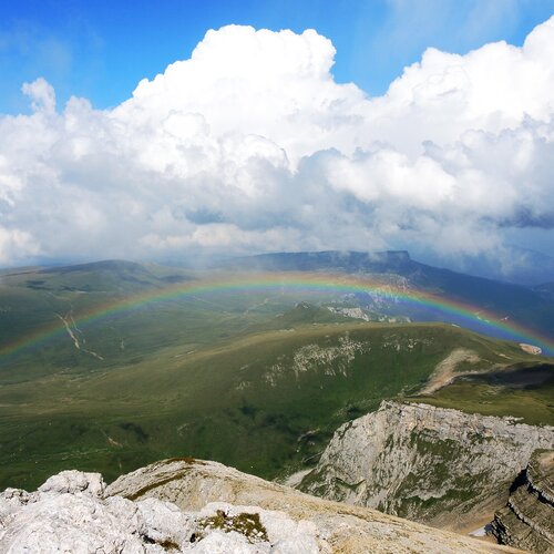 На вершине