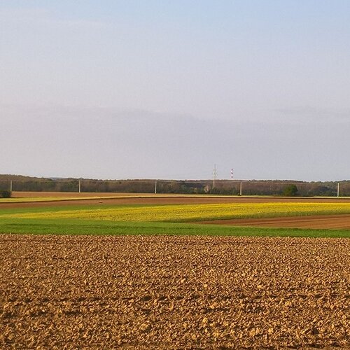 April scenes from a village