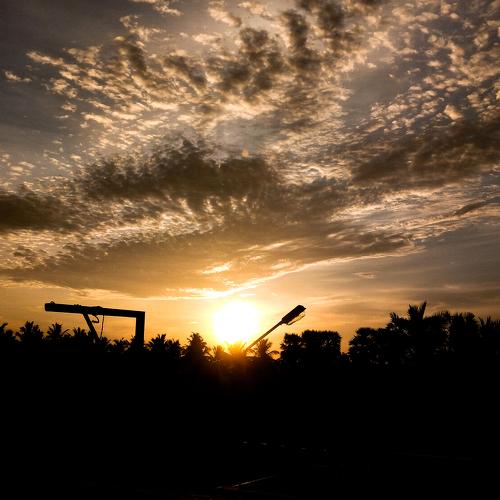 Sun rise