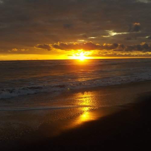 Sunset from the Southern Sea