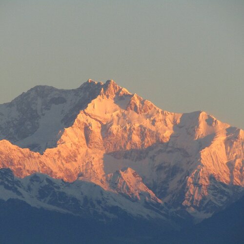 Mountain at sun rise