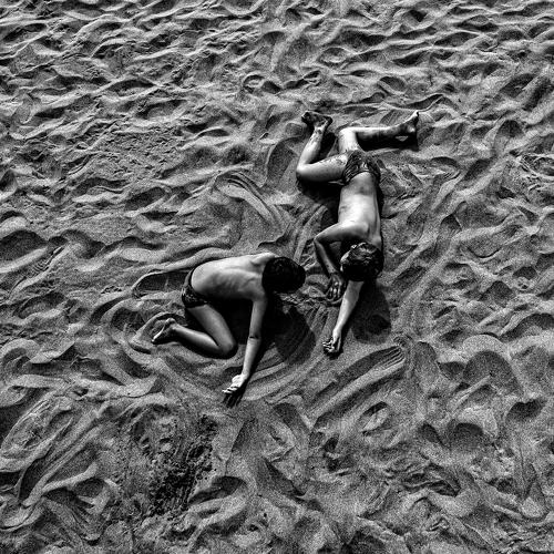 Dancing in the sand