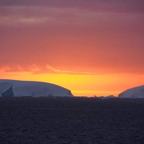 Sunset/ Antarctica
