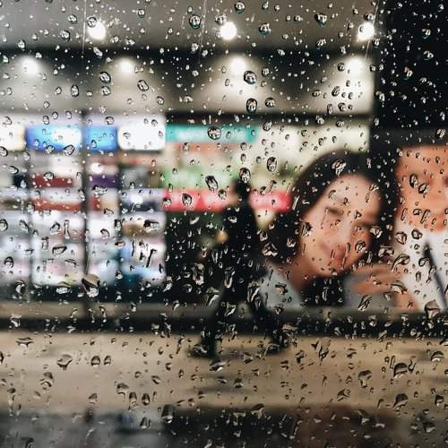 Walking in the rain