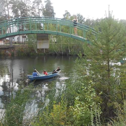 в городском парке
