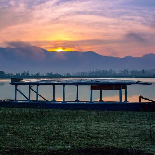 Sunrise at Situ Cileunca Pengalengan