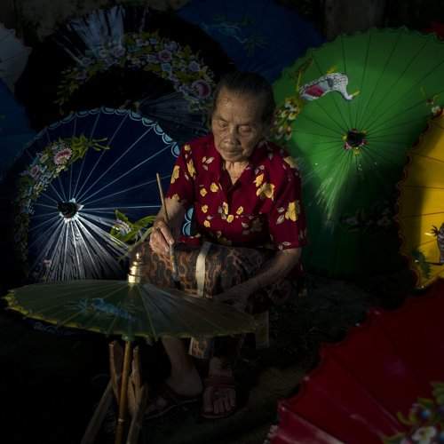 Painting The Umbrella