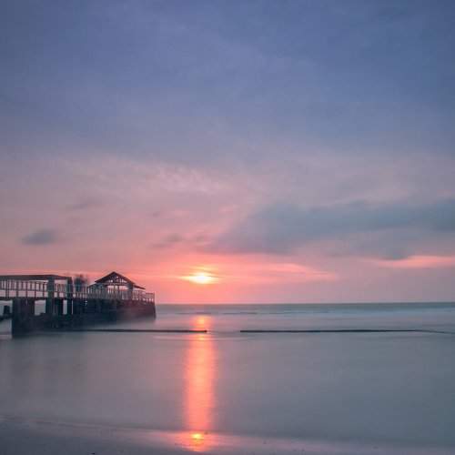 Sunset at Anyer Beach