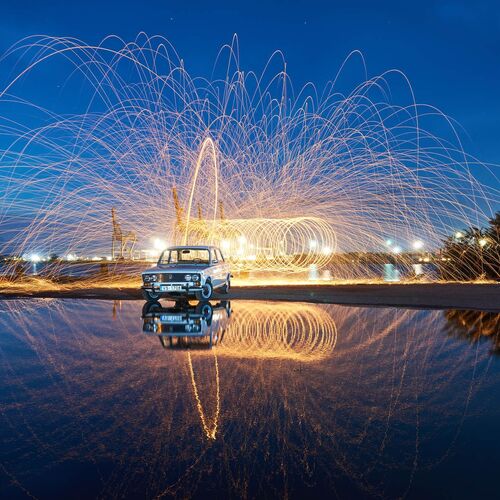 fire spinning