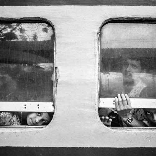 Through train Window!!