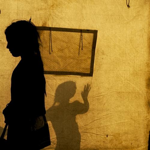 The girl inside