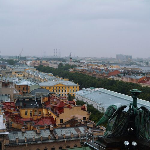 In the gutters and the streets of Petersburg