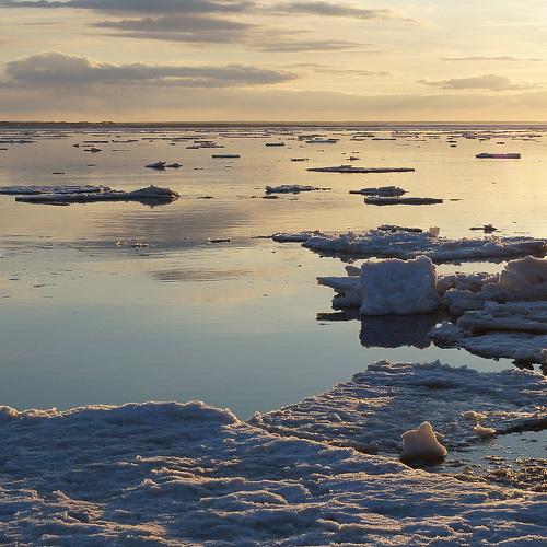 Белое море. Апрель.