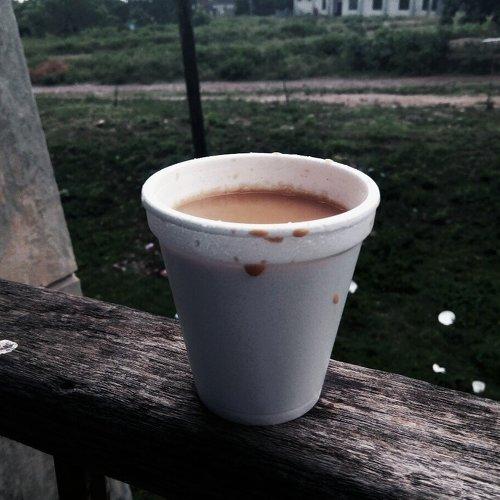 Tea in Rain