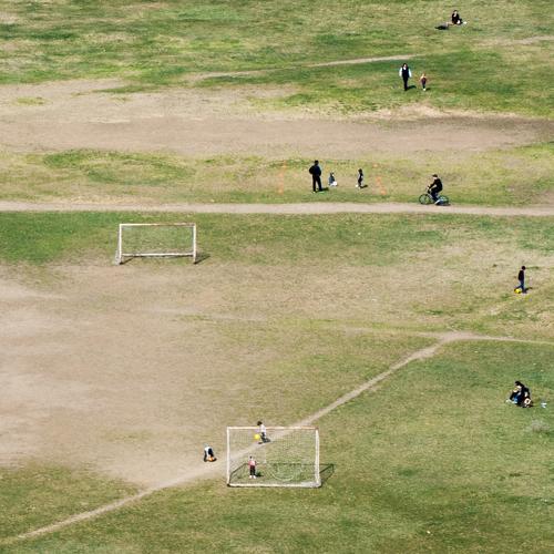 Stadium with people