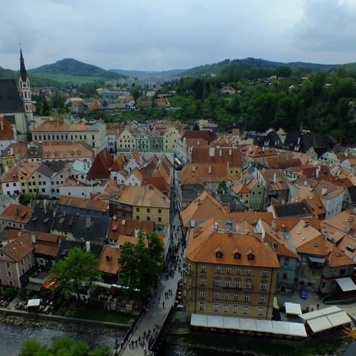Красные крыши Крумлова