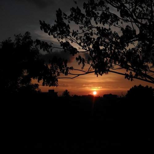 Sun set