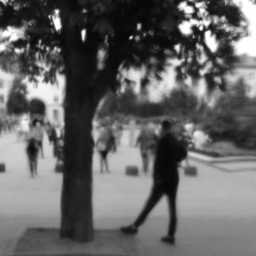 Сквозь стекло... (Through the glass...)
