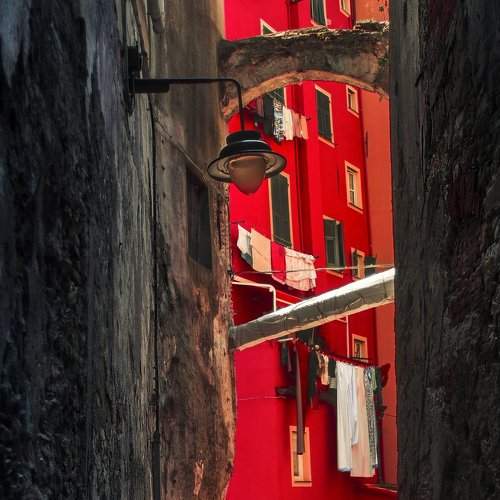 In the streets of Genova