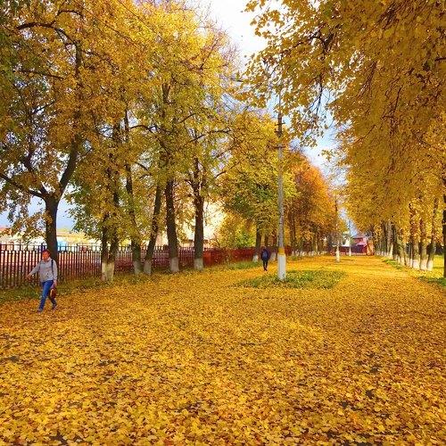 Октябрь в подмосковном городе Раменское