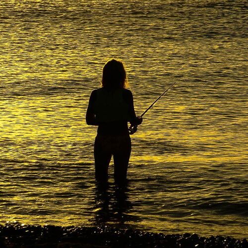 un jour de peche..
