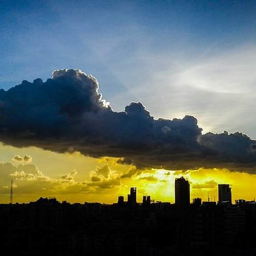 Urban sky
