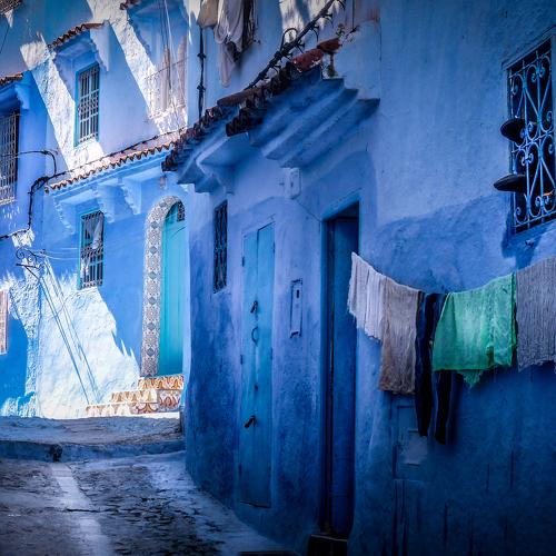 Lost in the Maze of Blue | Chefchaouen , Morocco
