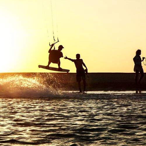 Sunset silhouettes
