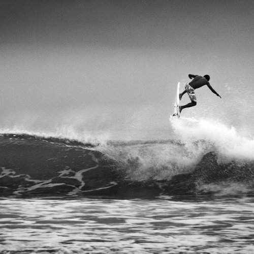 Surving boy