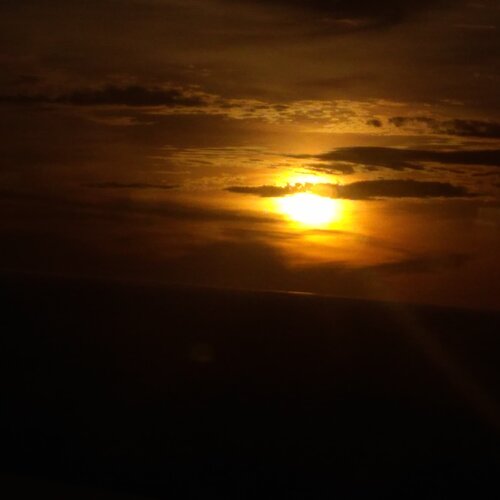 Morning sun rise