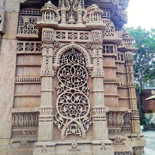 Stone carving