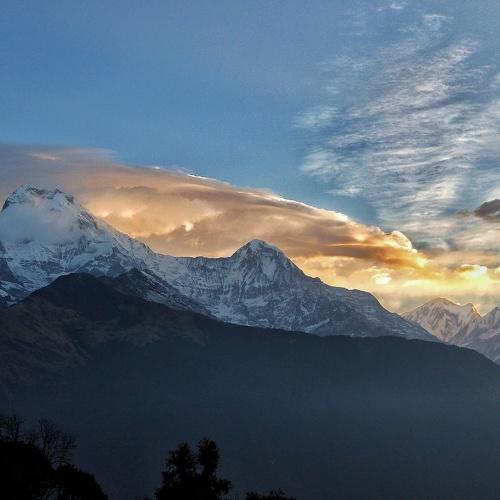 Golden Rays Annapurna South