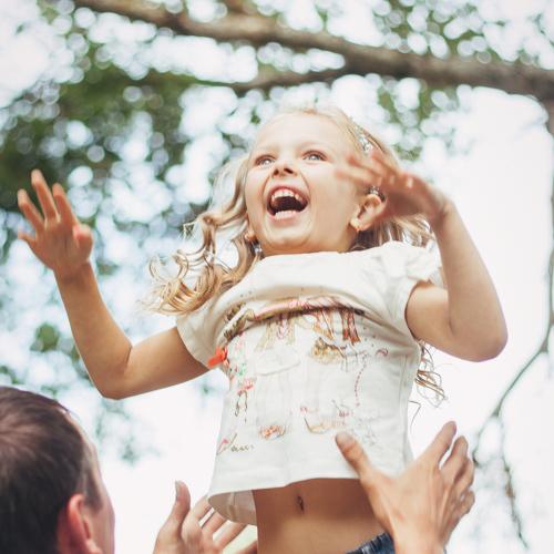 Flying girl