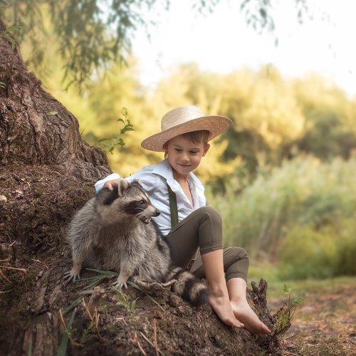 Мой верный дружок Крошка Енот