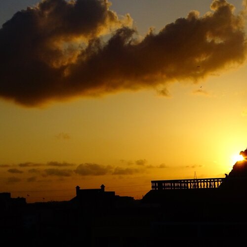At the moment of Sunset