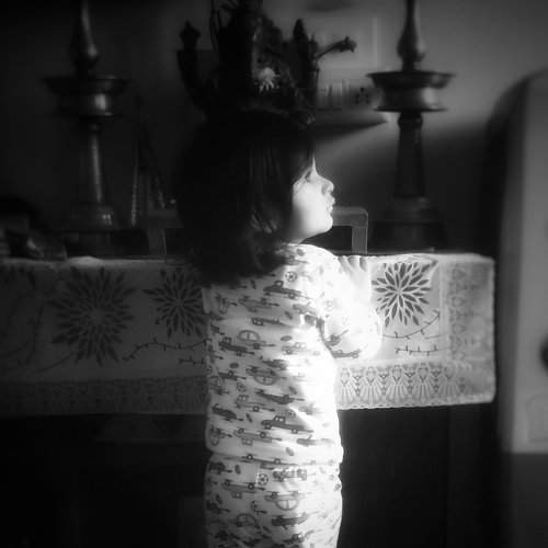 Sun kissed kid