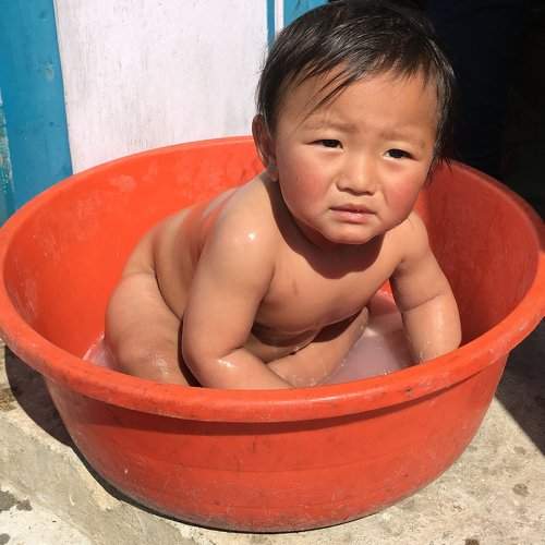 Bathing time