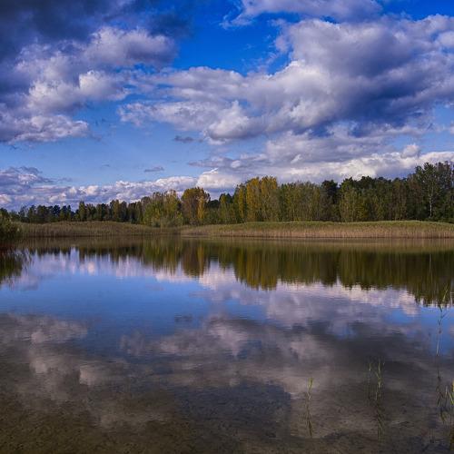Pond or mirror / Ozero ili zerkala