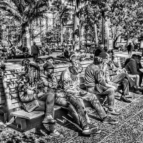 Blancos y negros urbanos