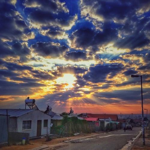Winter sunrise