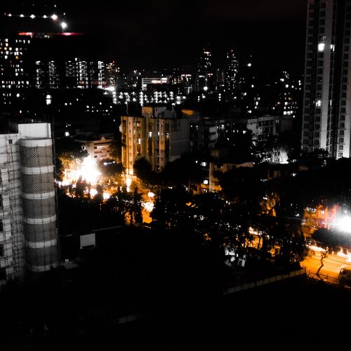 Long exposure shot
