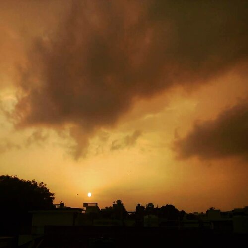 Sky cloudy weather