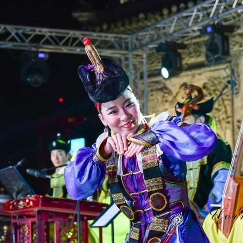 Mongolian national clothes