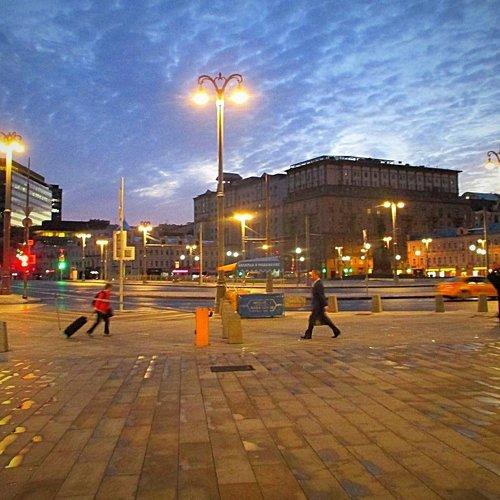 Москва. Белорусский вокзал.