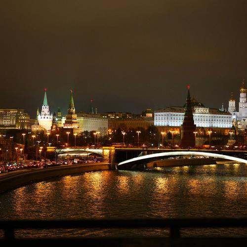 Ночная Москва