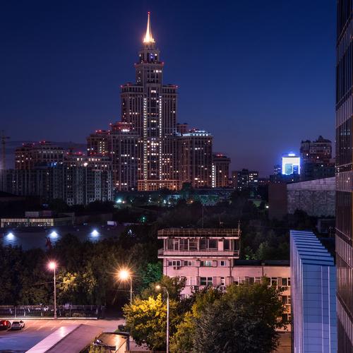 Ночная Москва