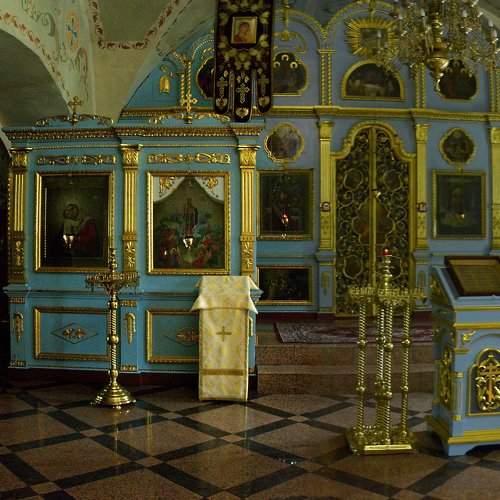 Знаменская церковь. Интерьер.