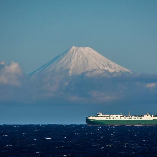 Travelling through Fuji
